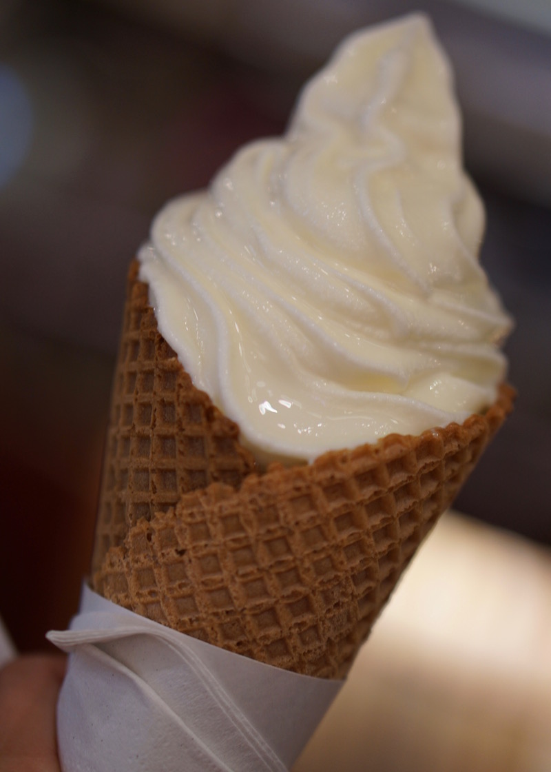 Desserts in Singapore - hokkaido ice cream