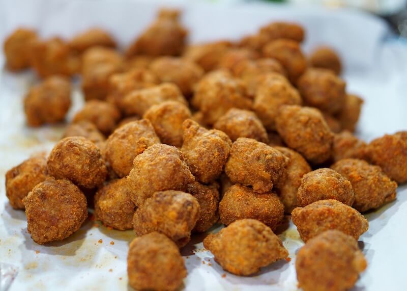 chiang mai street food fried chicken balls