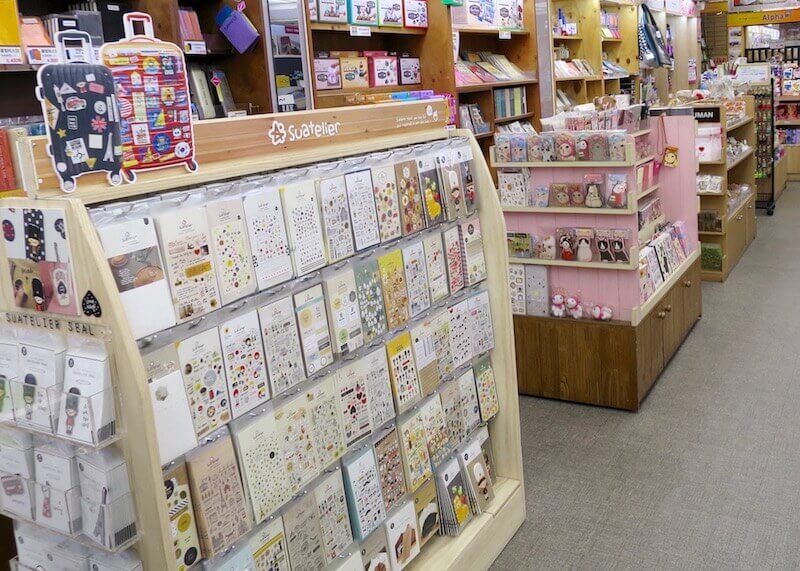 korean stationery stores seoul - kawaii stationery store