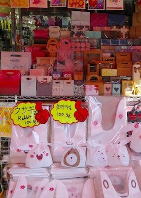 korean stationery stores seoul - cute stationery