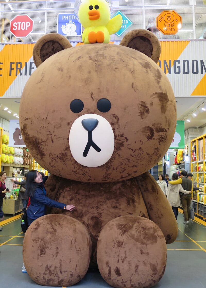 Travel Tips For Seoul Korea - visit Line Friends!