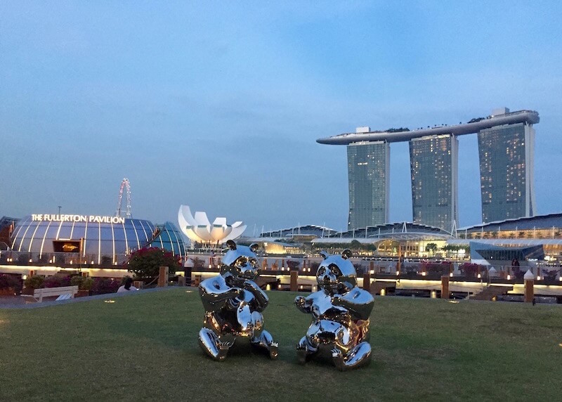 best things to do in Singapore - marina bay waterfront