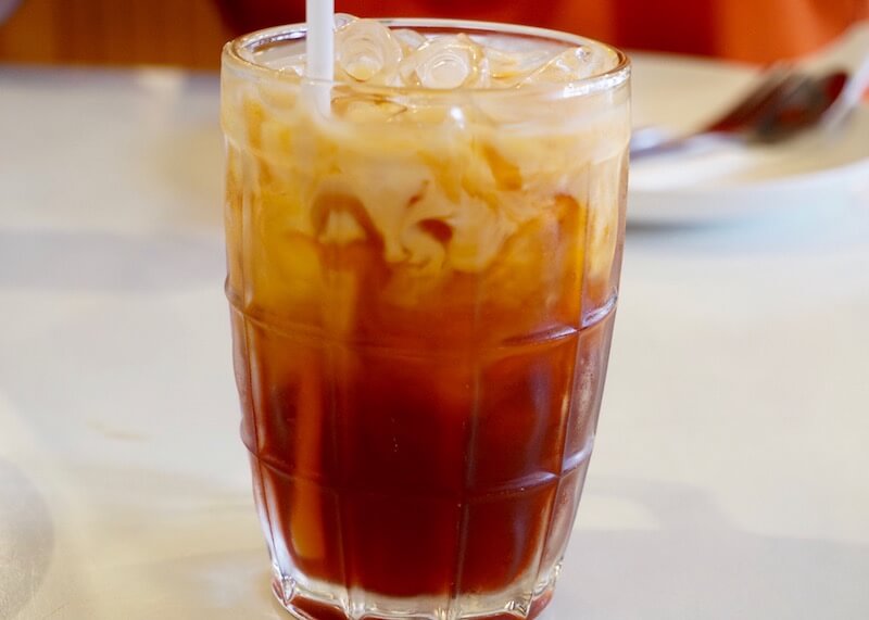 authentic thai cuisine - thai milk tea