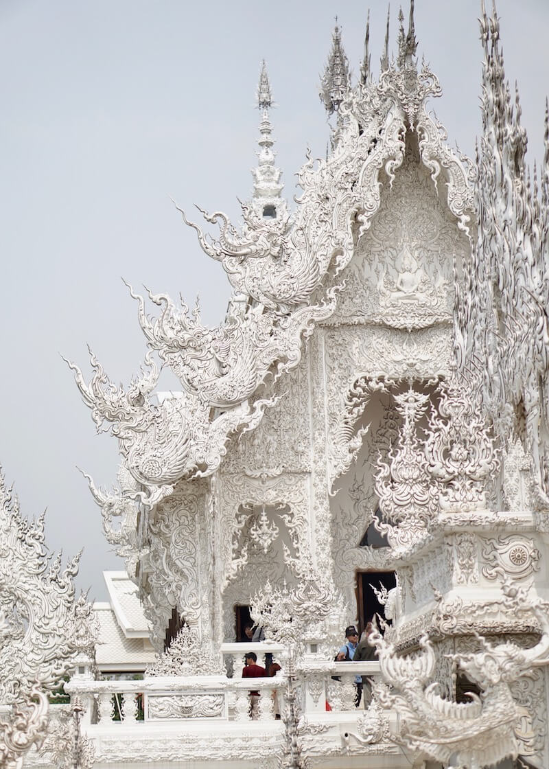 Wat Rong Khun White Temple In Chiang Rai – ubosot thai architecture