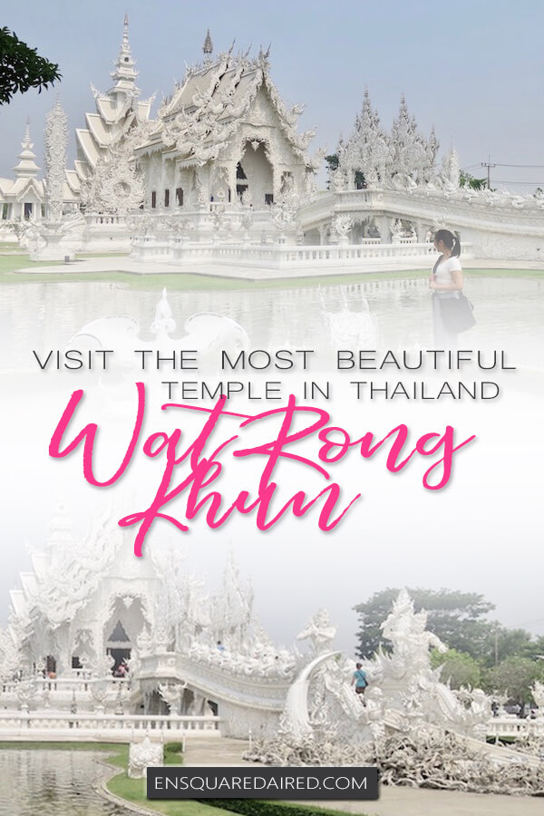 Wat Rong khun white temple in Chiang Rai