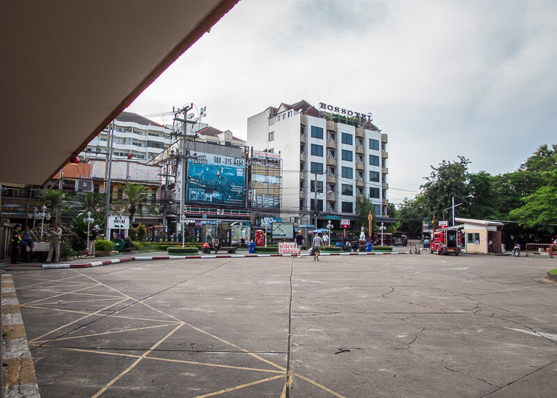 Chiang Mai Train Station parking lot