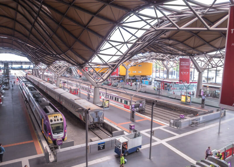 Melbourne travel blog - Southern Cross Station