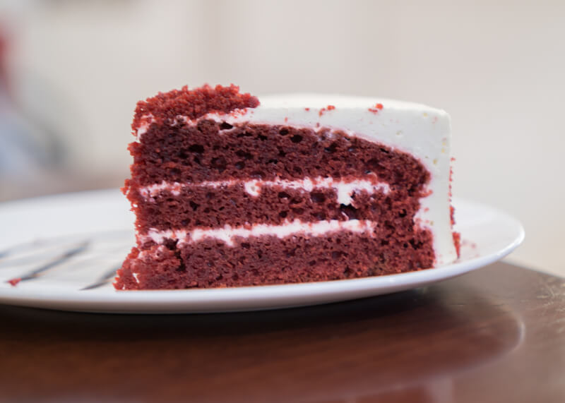 Best Food Hanoi Vietnam - Mars cake red velvet