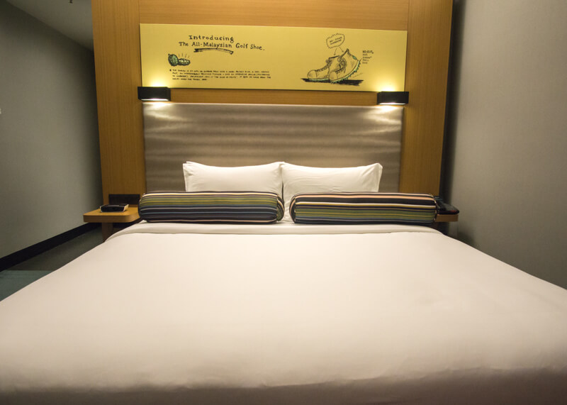 Hotel Aloft KL Sentral - super comfy bed