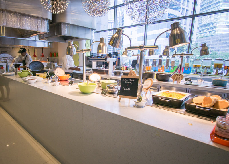 Hotel Aloft KL Sentral - breakfast buffet