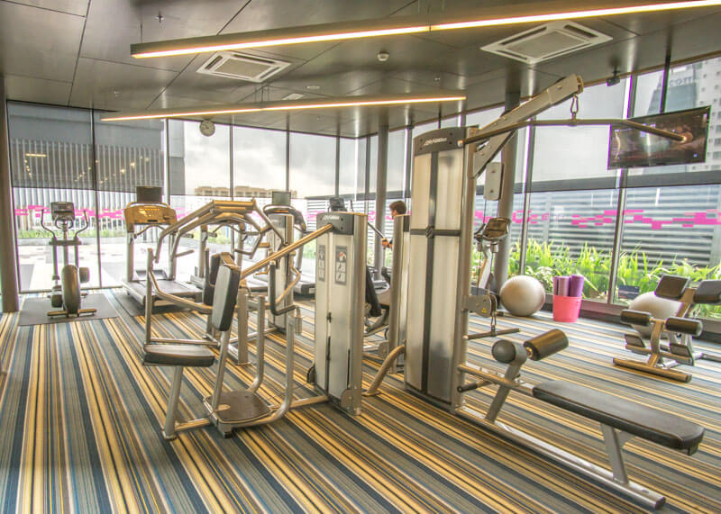 Hotel Aloft KL Sentral - Clean and modern gym