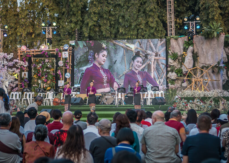 chiang mai flower festival - ceremony