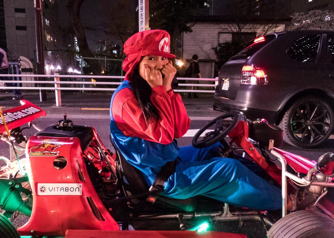 top things to do in Osaka Japan - japan go kart