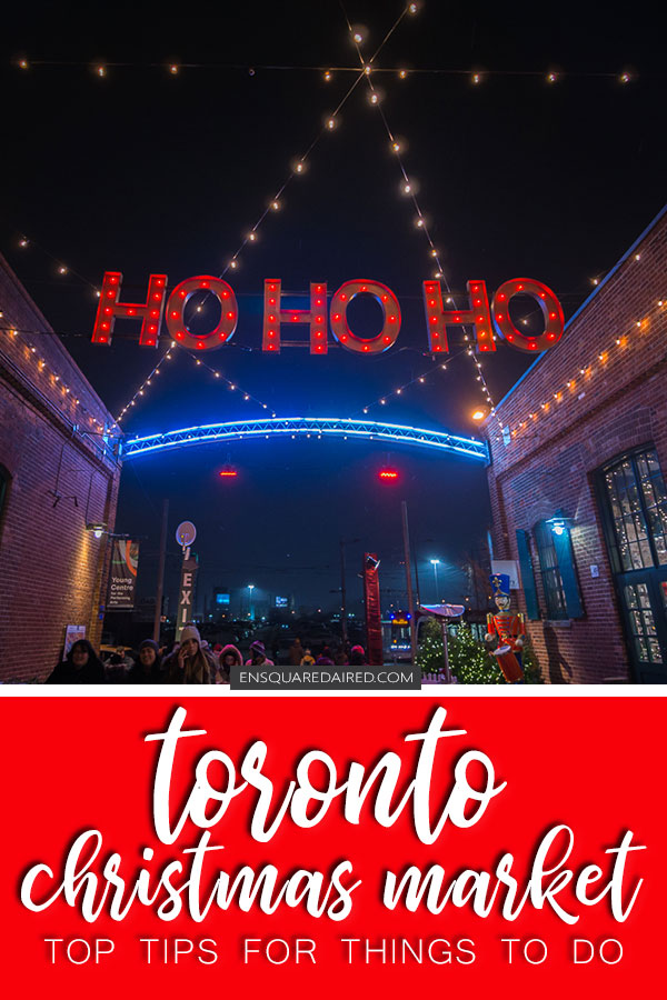 toronto distillery district christmas market