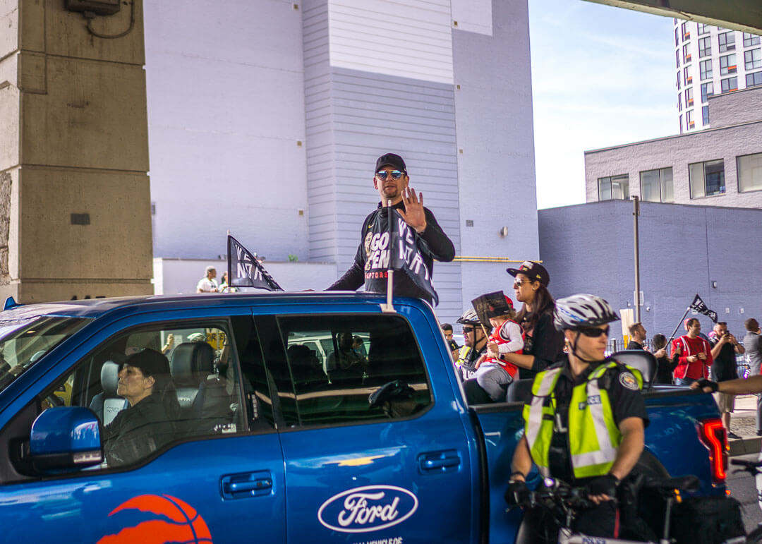 Raptors championship celebration parade - Nick Nurse