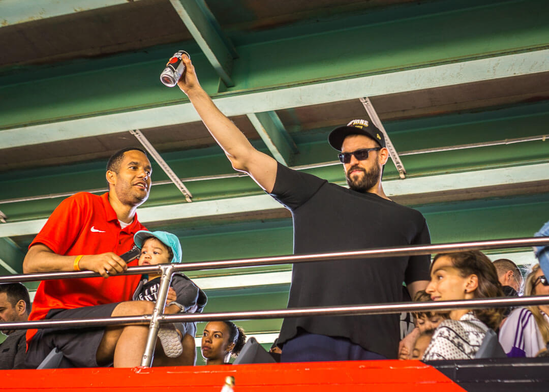 Raptors championship celebration parade - Marc Gasol