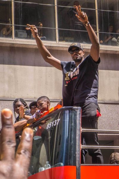 Raptors championship celebration parade - Serge Ibaka