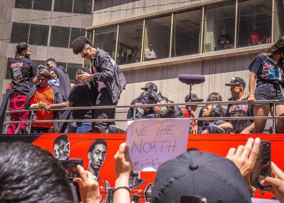 Raptors championship celebration parade - Danny Green