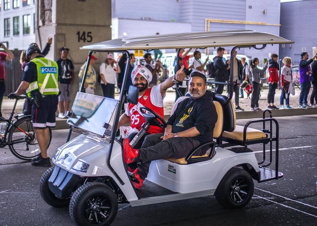 Raptors championship celebration parade - Nav Bhatia superfan