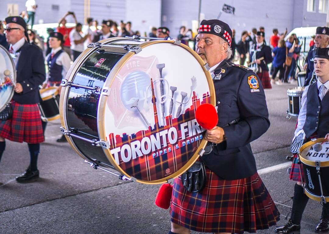 Raptors championship celebration parade - Band