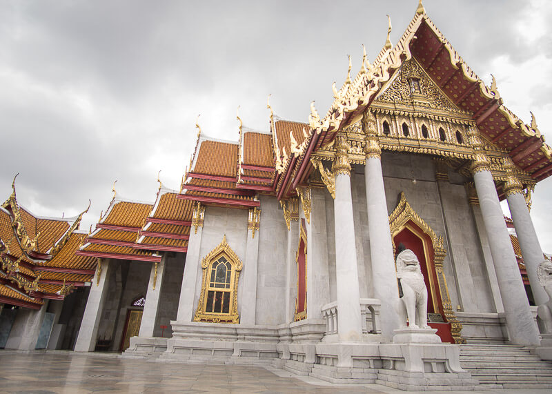 bangkok travel blog - Wat Benchamabophit temple