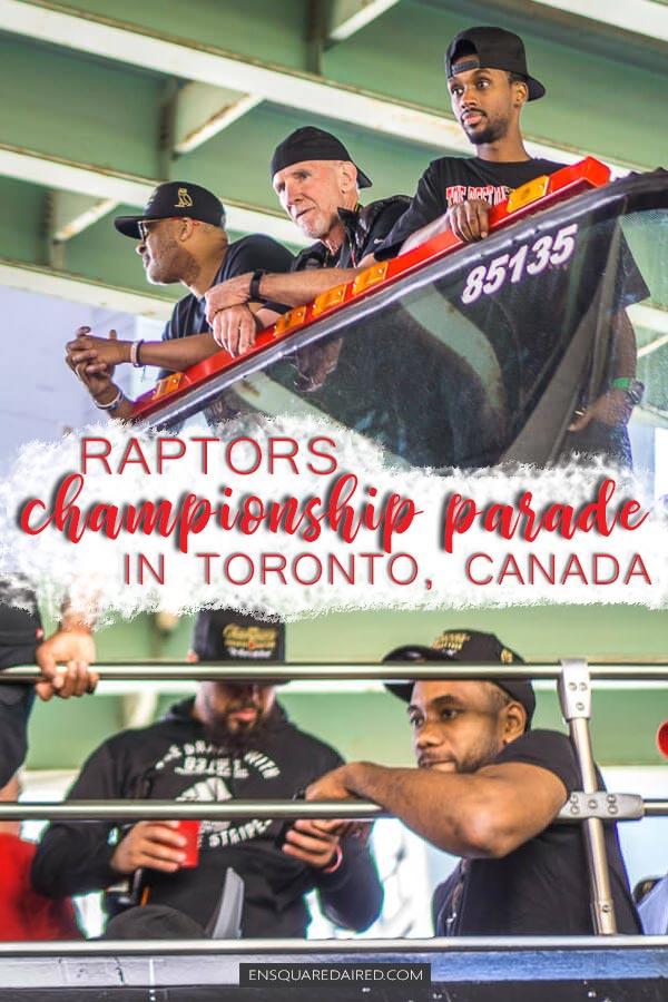 raptors champtionship parade pin