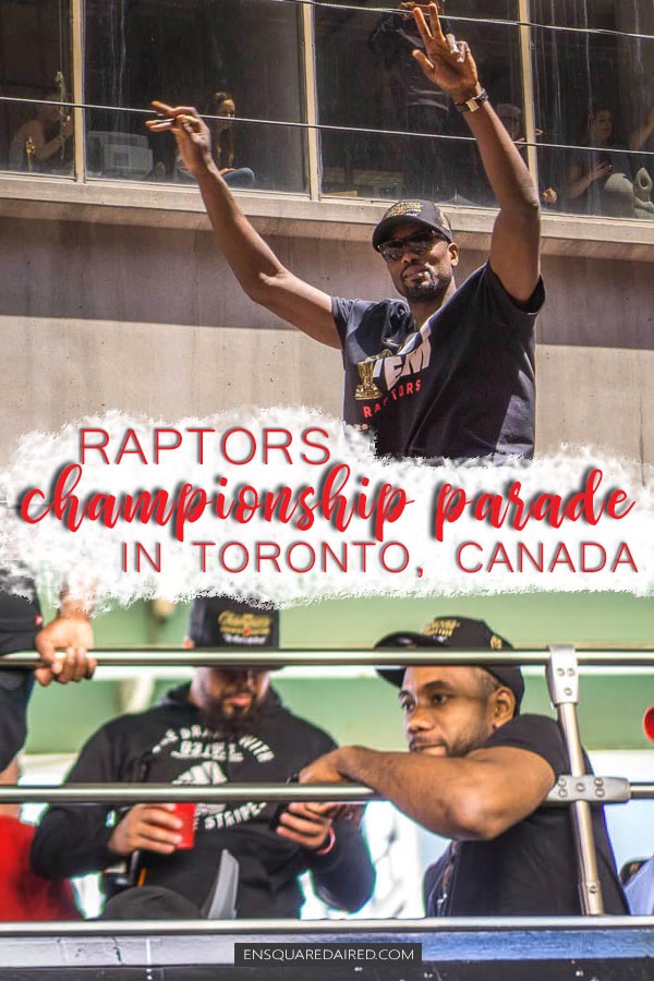 raptors champtionship parade pin