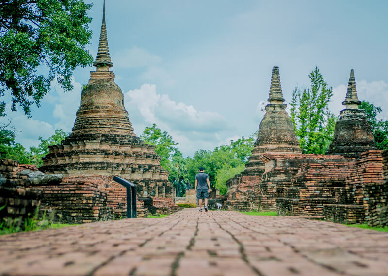 nomad living - sukhothai historical park