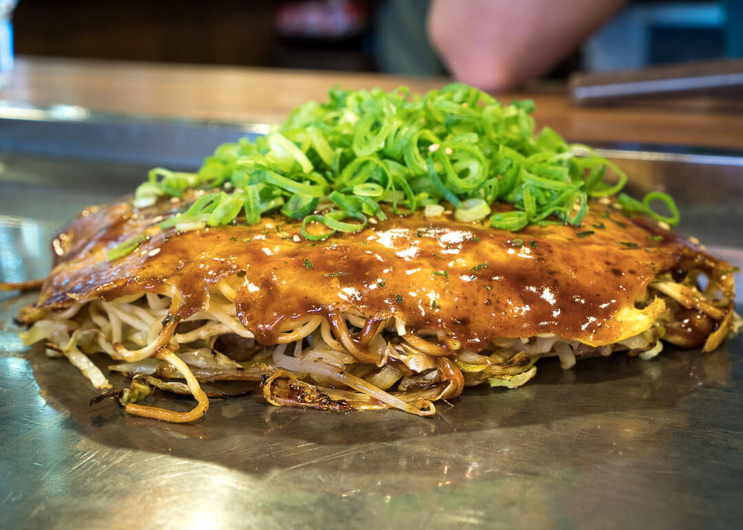 Osaka cheap eats - Okonomiyaki