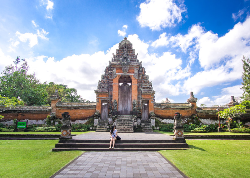 blue bird taxi bali - bali temple