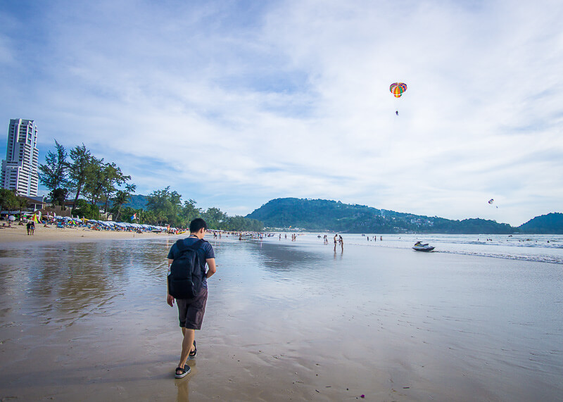 Visiting Phuket Rainy Season For The First Time | This post talks about what are some of the things to do in Phuket during rainy season, the hotel we stayed in, and a bit about what to expect at Patong beach. There’s also some great photography in Phuket, and ideas on what to include in your itinerary for your Phuket travels #travel #nomad #lifestyle #destinations #thailand #phuket #slowtravel #wanderlust