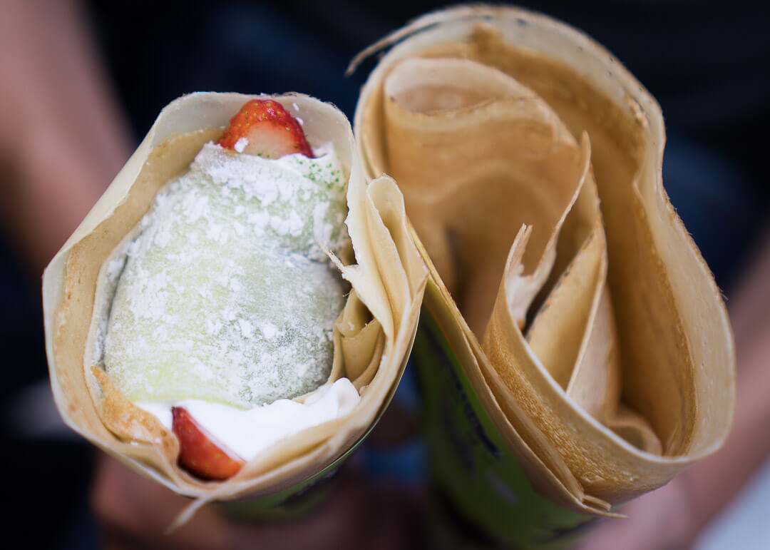 kyoto cheap eats - crepes