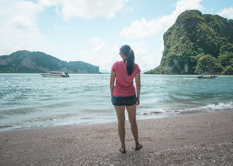 What To Expect On The Famous Phuket James Bond Island Tour | There are tons of things to do in Phuket, especially excursions from the area. If you’re trying to plan how to get from one place to the next during your vacation or honeymoon, you will want to read this post on your travel options! #travel #destinations #thailand #jamesbondisland #phuket #slowtravel #wanderlust