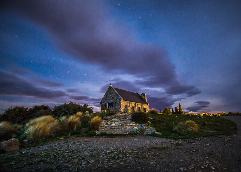 being a nomad - Church of the Good Shepherd, Lake Tekapo