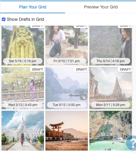 How to use tailwind for Instagram - grid