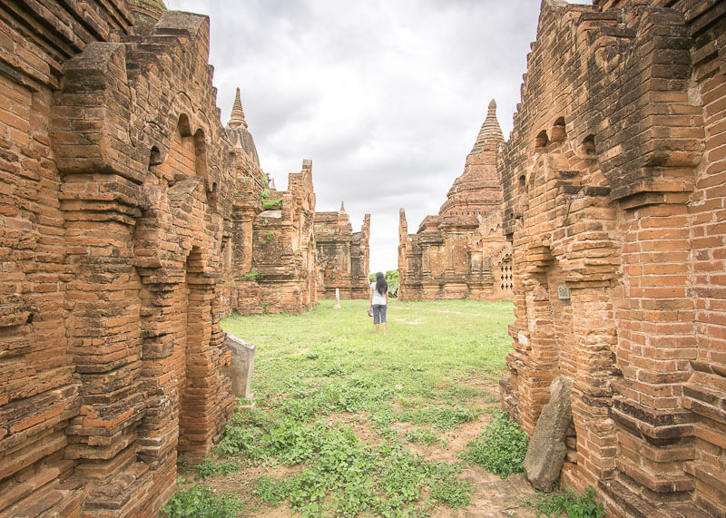 Bagan trip blog - found secret temple