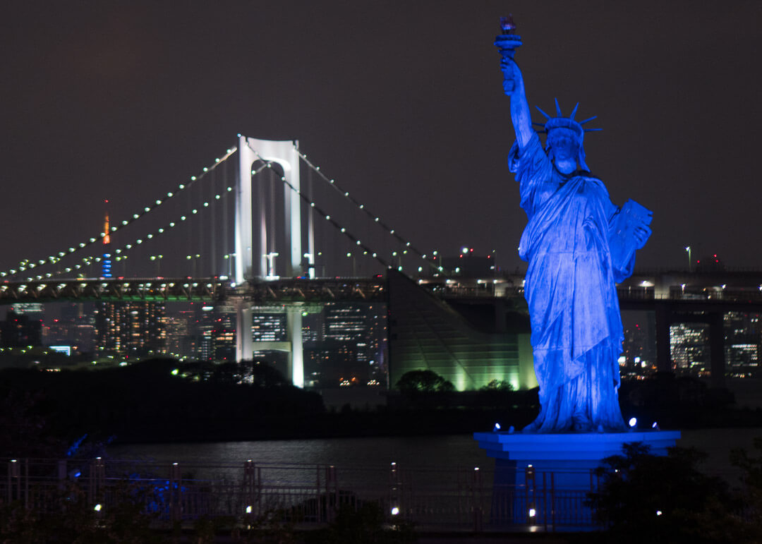 Things to do in odaiba tokyo - statue of liberty