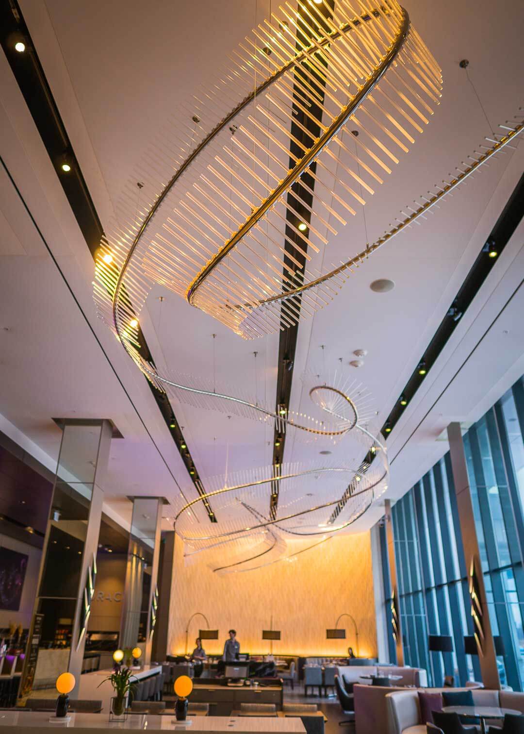 toronto marriott markham - ceiling decoration