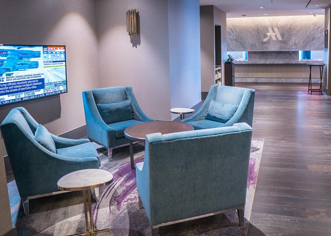 toronto marriott markham - lounge