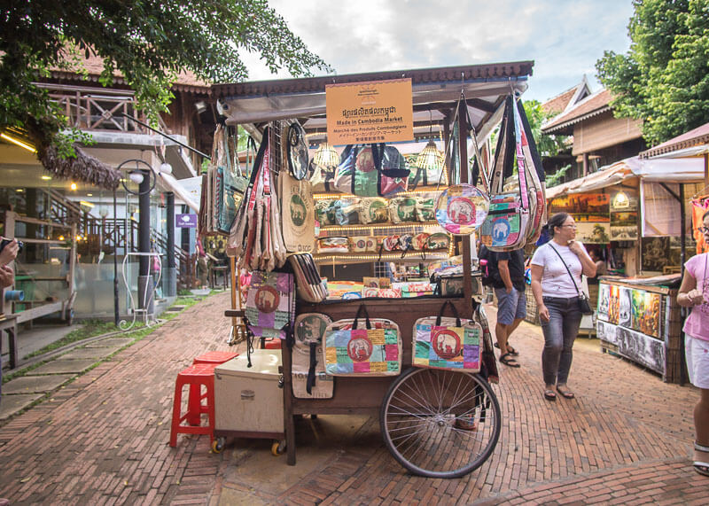 Siem Reap Trip Blog - rehash trash made in cambodia market