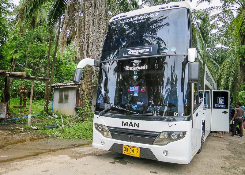 Why Bus From Krabi To Surat Thani Is The Best Option - double decker bus ao nang krabi