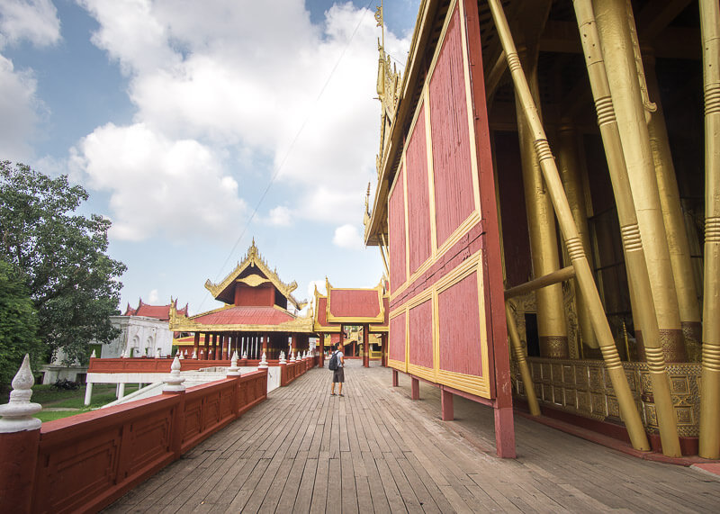 Mandalay travel blog - mandalay palace