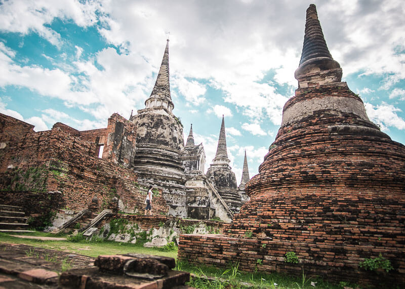 The Best Way To Visit Ayutthaya Historical Park | Learn insider tips about Ayutthaya to make your trip awesome. Find photography ideas on what to include in your itinerary for your travel. Learn why you should spend more than one day in Ayutthaya Thailand things to do in this city. #travel #destinations #thailand #culturetravel #Ayutthaya #slowtravel #wanderlust #romantictravel #thailandtravel | culture travel | Romantic travel | Thailand travel | Honeymoon | Asia Travel | Round the world trip