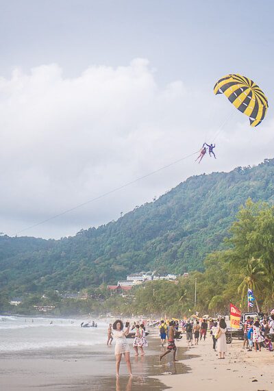 12 Interesting things you didn’t know about Patong beach in Phuket | This post talks about things you didn’t know about Patong beach in Phuket and a bit about what to expect at Patong beach. There’s also some great photography in Phuket, and ideas on what to include in your itinerary for your Phuket travels. #travel #destinations #thailand #beachtravel #phuket #slowtravel #wanderlust #romantictravel #thailandtravel | Beach travel | Romantic travel | Thailand travel | Honeymoon